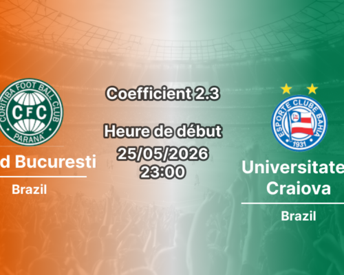 Pronostic Rapid Bucuresti - Universitatea Craiova