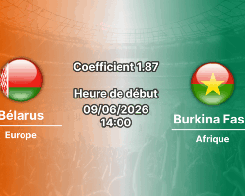 Pronostic Bélarus – Burkina Faso