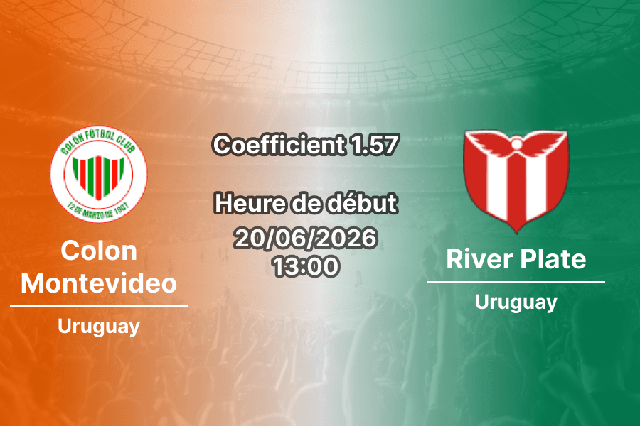 Pronostic Colon Montevideo - River Plate