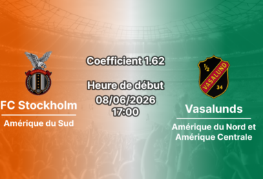 Pronostic FC Stockholm Internazionale Vasalunds – Ettan Norra journée 11 à Hammarby IP, 8 juin 2026