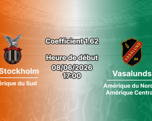 Pronostic FC Stockholm Internazionale Vasalunds – Ettan Norra journée 11 à Hammarby IP, 8 juin 2026