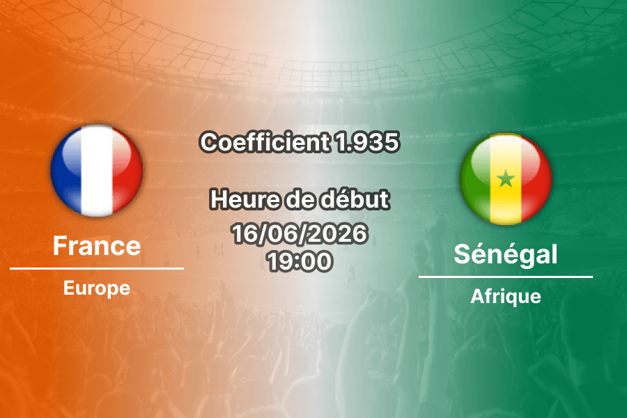 Pronostic France Sénégal – groupe I Mondial 2026 au MetLife Stadium East Rutherford, 16 juin 2026