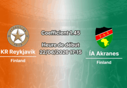 Pronostic KR Reykjavik ÍA Akranes
