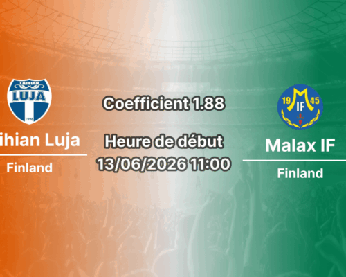 Pronostic Laihian Luja Malax IF – derby Nelonen Läntinen au Keskuskentta de Laihia, 13 juin 2026