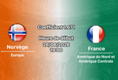 Pronostic Norvège - France