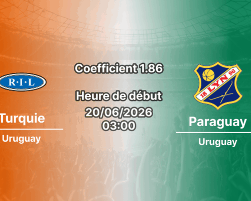 Pronostic Turquie - Paraguay – Levi's Stadium Santa Clara, Coupe du Monde 2026 Groupe D, 20 juin 2026