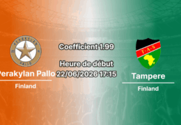 Pronostic Perakylan Pallo - Tampere