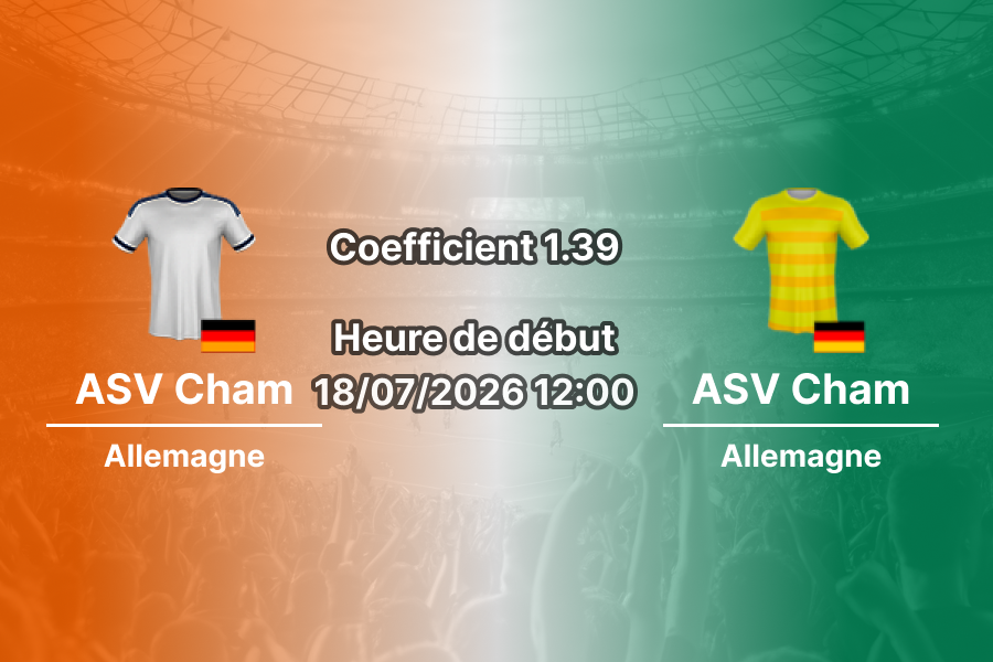 Pronostic ASV Cham Bayern Hof : Oberliga Bayern Tour 1