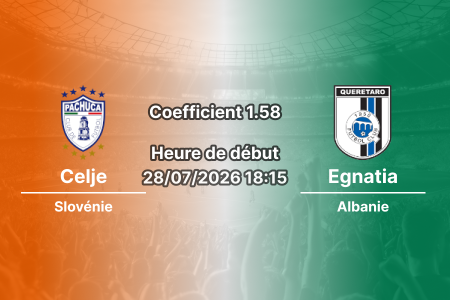 Pronostic Celje Egnatia – Arena Z'dežele, Ligue des Champions 2026-27, 28