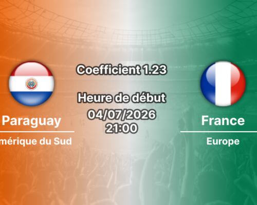 Pronostic Paraguay France – Lincoln Financial Field Philadelphie, 8e de finale Coupe du Monde 2026, 4 juillet 2026
