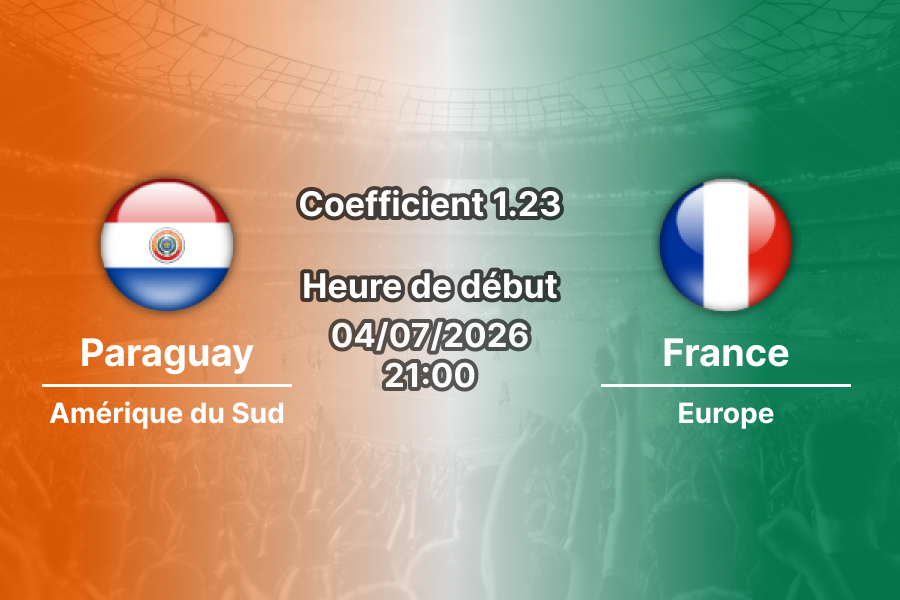 Pronostic Paraguay France – Lincoln Financial Field Philadelphie, 8e de finale Coupe du Monde 2026, 4 juillet 2026