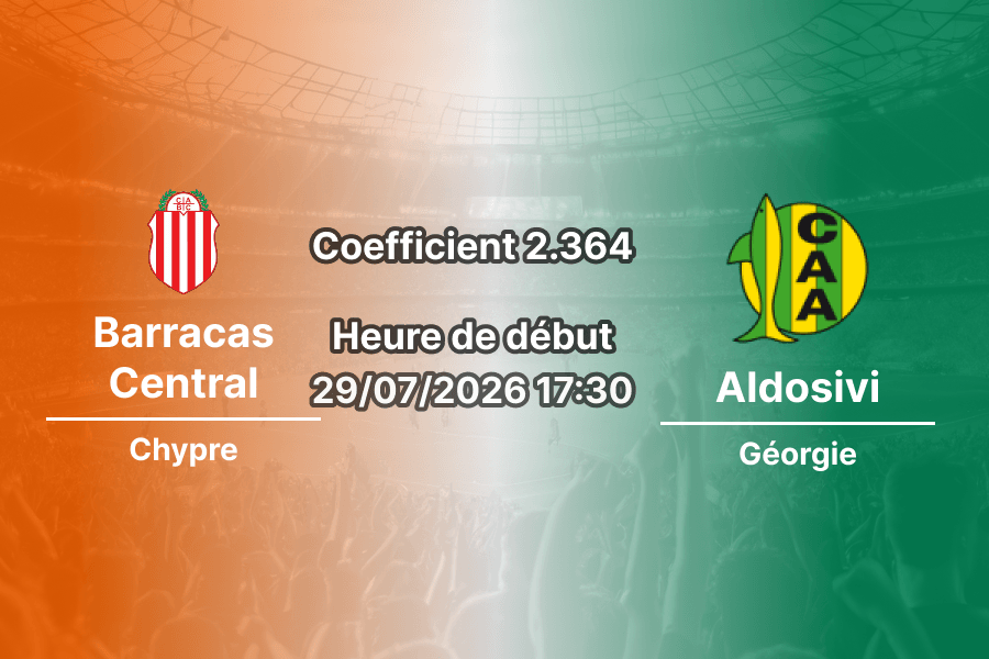 Pronostic Barracas Central Aldosivi – Estadio Claudio Chiqui Tapia, Liga Profesional Clausura 2026, 29 juillet