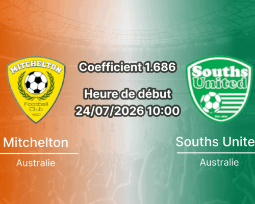 Pronostic Mitchelton South United – Teralba Park Brisbane, Queensland Premier League 2 Australie, 24 juillet 2026