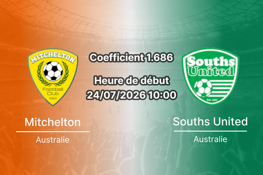 Pronostic Mitchelton South United – Teralba Park Brisbane, Queensland Premier League 2 Australie, 24 juillet 2026