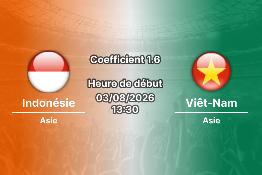 Pronostic Indonésie Viêt-Nam – Stade Pakansari Bogor, ASEAN Hyundai Cup 2026 Groupe A, 3 août