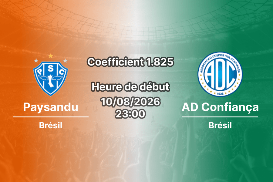Pronostic Paysandu AD Confiança – Estádio da Curuzu, Belém, Brasileirão Série C Journée 16, 10 août 2026