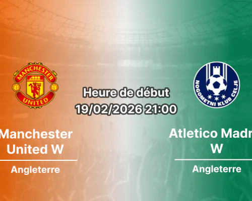 Pronostic Manchester United Women - Atletico Madrid Women: avantage colossal pour les Red Devils