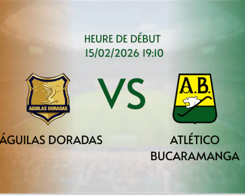 Pronostic Águilas Doradas - Atlético Bucaramanga: duel de mal classés