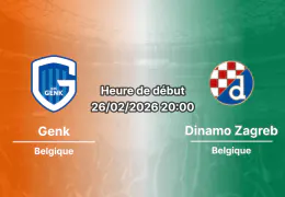 Pronostic Genk – Dinamo Zagreb