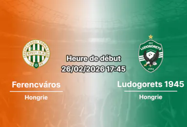 Pronostic Ferencváros – Ludogorets 1945