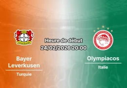 Pronostic Bayer Leverkusen – Olympiacos | UEFA Champions League, Barrage retour (24/02/2026) : Schick et la BayArena pour sceller la qualification