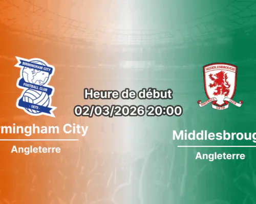 Pronostic Birmingham City – Middlesbrough
