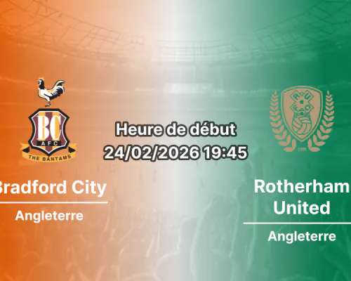 Pronostic Bradford City – Rotherham United