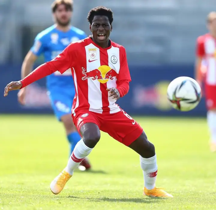 Mahamadou Camara Veratti milieu de terrain Mali Étoiles du Mandé jeune