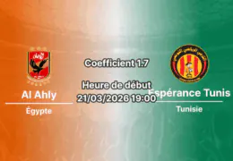 Pronostic Al Ahly – Espérance Tunis