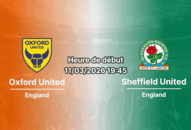Pronostic Oxford United – Blackburn Rovers