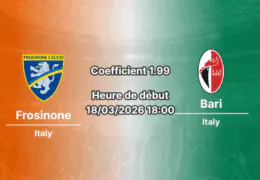 Pronostic Frosinone – Bari