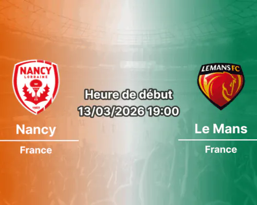 Pronostic Nancy – Le Mans