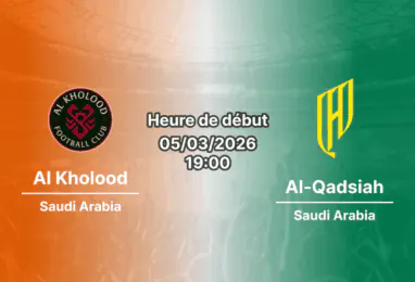 Pronostic Al Kholood – Al-Qadsiah