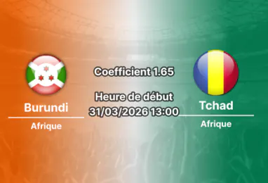 Pronostic Burundi – Tchad