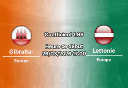 Pronostic Gibraltar – Lettonie