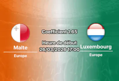 Pronostic Malte – Luxembourg