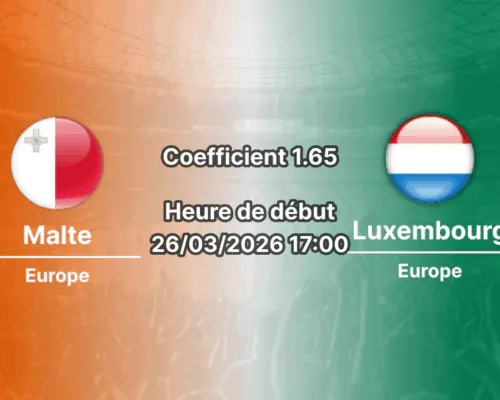 Pronostic Malte – Luxembourg
