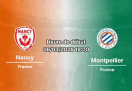 Pronostic Nancy – Montpellier