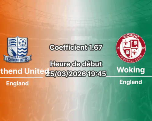 Pronostic Southend United – Wokin
