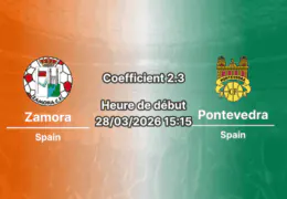 Pronostic Zamora – Pontevedra