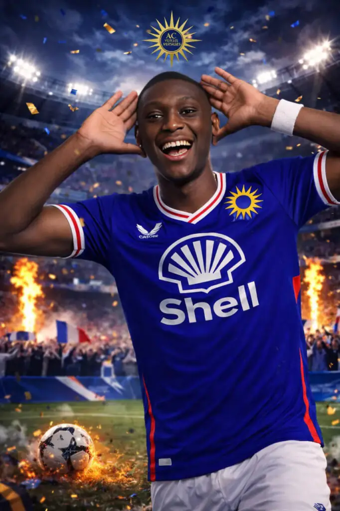 Logo UEFA sur fond de pelouse lors d’une rencontre de Ligue des champions 2026