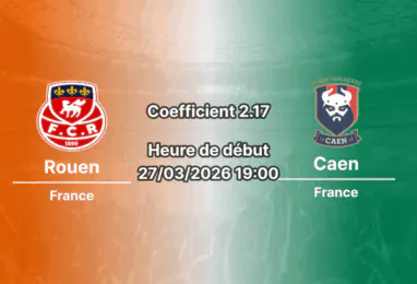 Pronostic Rouen – Caen