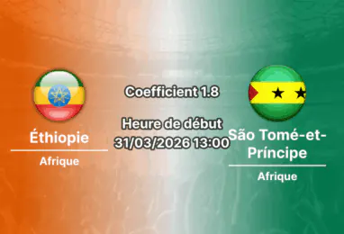 Pronostic Éthiopie – São Tomé-et-Príncipe