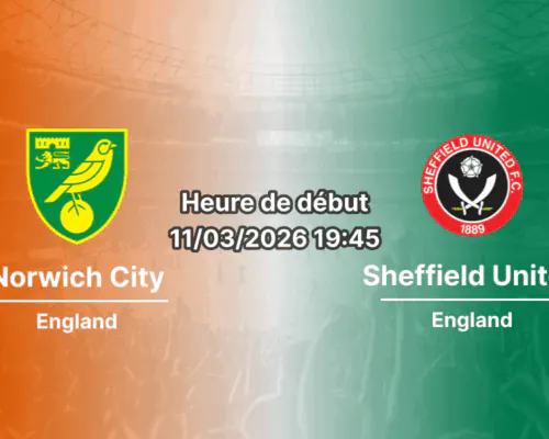 Pronostic Norwich City – Sheffield United