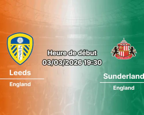 Pronostic Leeds – Sunderland