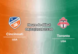 Pronostic Cincinnati – Toronto FC