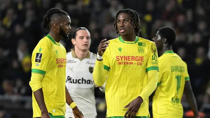 Tylel Tati défenseur central FC Nantes Ligue 1 France