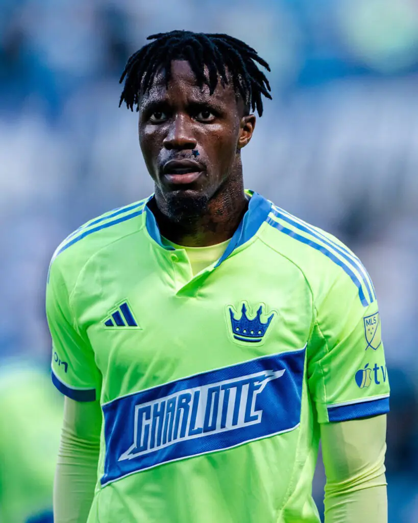 Wilfried Zaha ailier ivoirien en action Charlotte FC MLS 2026