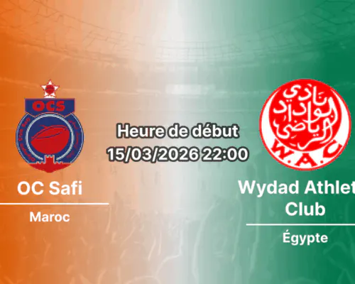 Pronostic OC Safi – Wydad AC