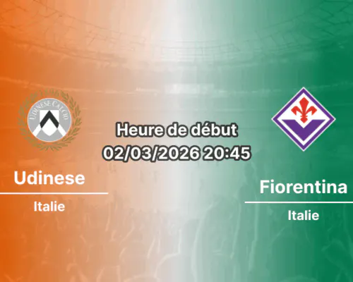 Pronostic Udinese – Fiorentina
